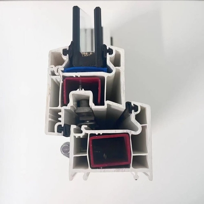 Profili per finestre in UPVC bianco Isolamento termico GKBM 60 Sereis